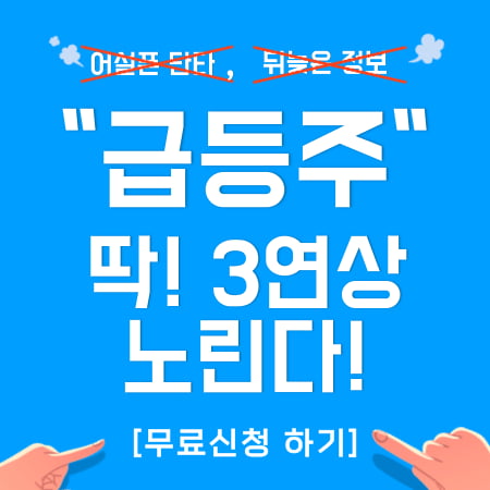 ”쌍방울” 말씀드렸죠? 후속주 하나더! 바로 “上” 터집니다