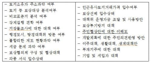 [보상/재건축] 정당보상을 받기 위한 초기단계에서의 보상대상자 행동수칙