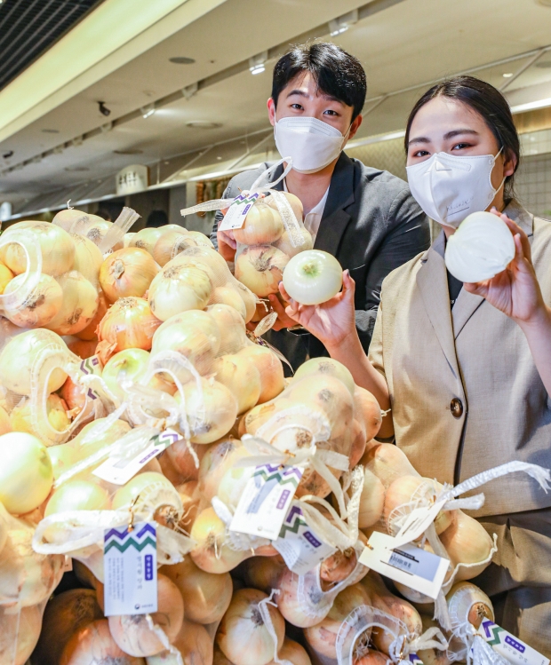 현대백화점에서 달고 부드러운 '맵시황 양파' 맛보세요~!