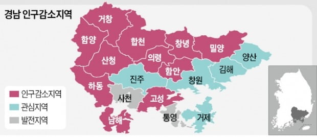 경남, 인구살리기 팔 걷었다