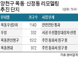 재건축 멈춘 목동…'한신청구' '현대' 리모델링 조합설립은 속도