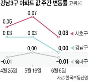 '똘똘한 한 채' 아닌가…송파 '강남 나홀로' 하락