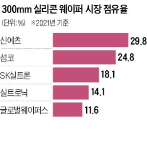 SK실트론 신용등급 전망 상향…"반도체 웨이퍼 수요 탄탄"