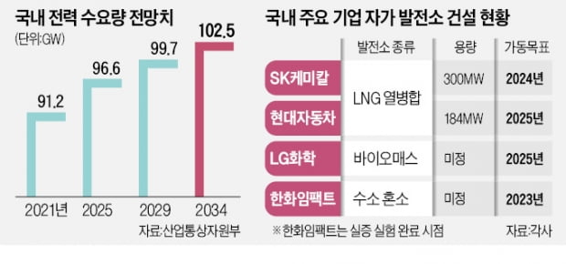 에너지대란에 놀란 유화기업, 발전소 짓는다