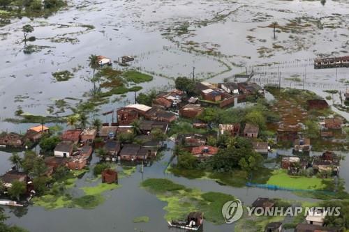 브라질 북동부 1주일간 폭우 사망자 100명…20여명 실종