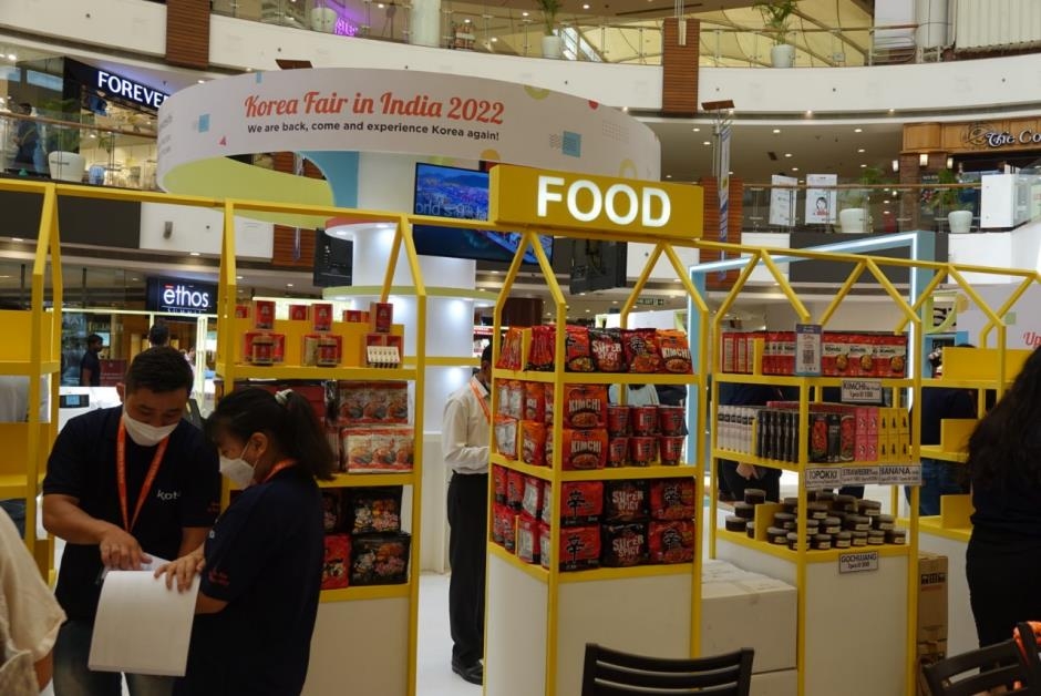 한국 제품 40개, 인도 시장서 첫선…뉴델리서 소비재대전 개최