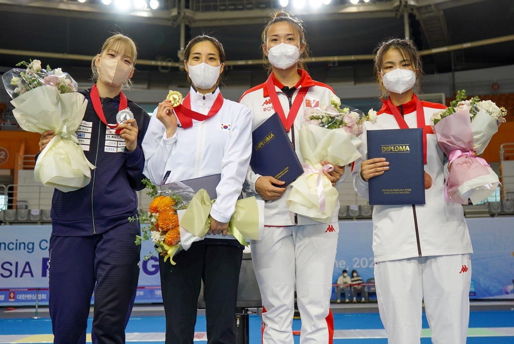 펜싱 최수연, 아시아선수권대회 여자 사브르 개인전 우승