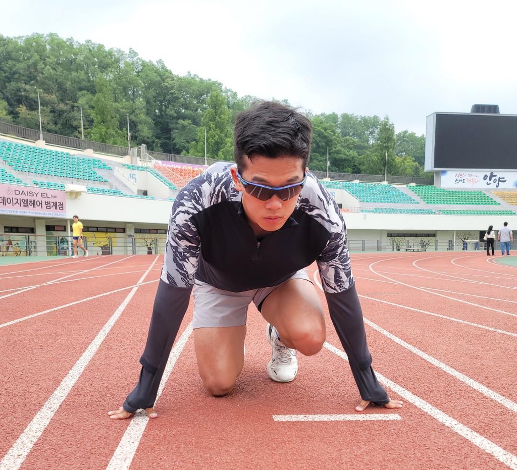 데플림픽을 아시나요?…청각장애인 달리기 '절대 강자' 공혁준