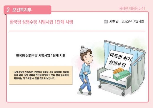 [하반기 달라지는 것] '아프면 쉴 권리' 한국형 상병수당 시범사업