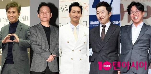 안내상(왼쪽부터), 우현, 신현준, 이문식, 박철민  / 사진=텐아시아DB