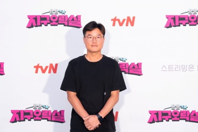 tvN 예능 '뿅뿅 지구오락실'의 온라인 제작발표회가 20일 열렸다. 나영석 PD. / 사진제공=tvN