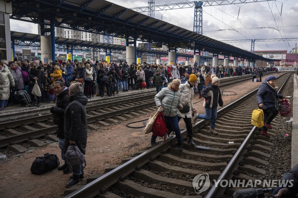 [월드&포토] 전쟁 100일, 비극 100일