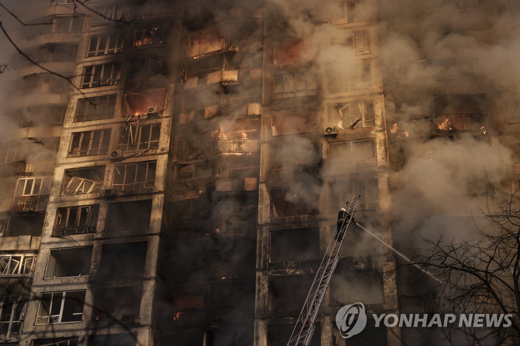 [월드&포토] 전쟁 100일, 비극 100일