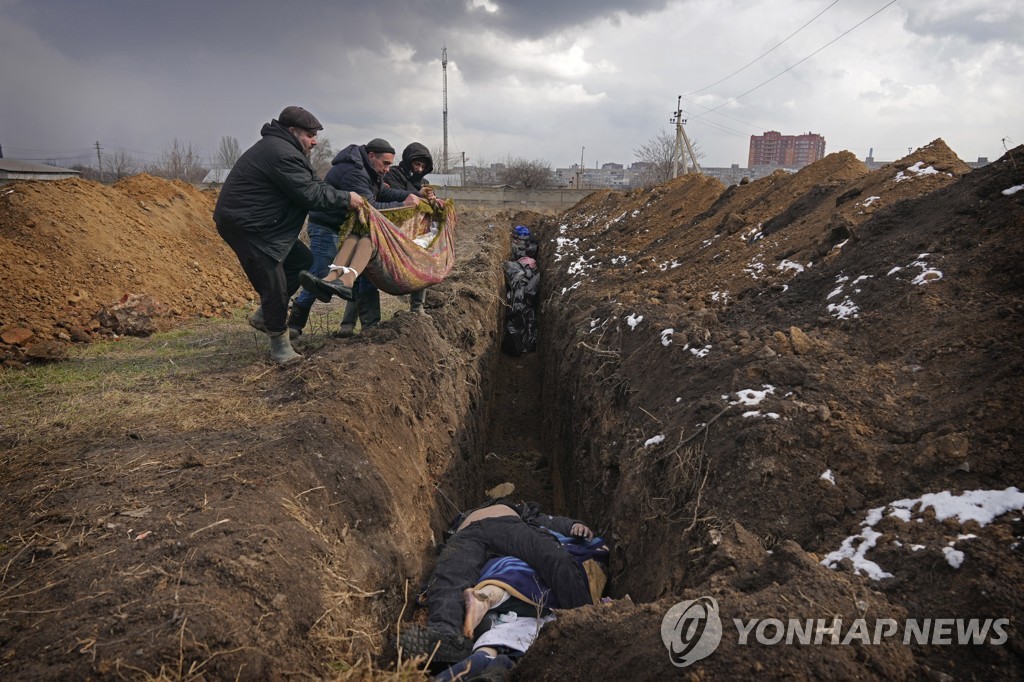 [월드&포토] 전쟁 100일, 비극 100일