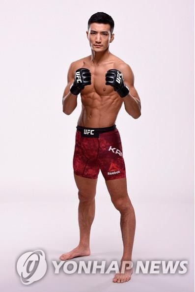 UFC 강경호 "아순사오와 붙고 싶어…KO로 잡겠다"