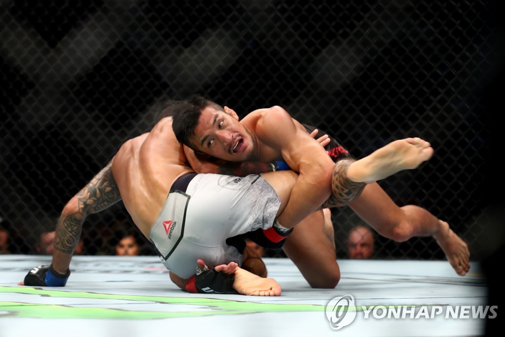 UFC 강경호 "아순사오와 붙고 싶어…KO로 잡겠다"