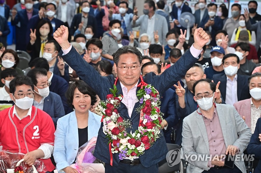 국힘 유정복 인천시장 당선…박남춘 재선 실패(종합)