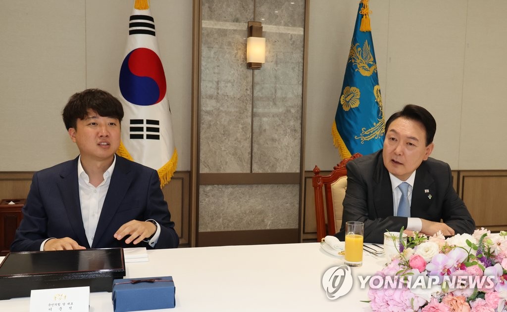 尹대통령, 與지도부 만나 "용산공원, 내셔널메모리얼파크로"(종합)