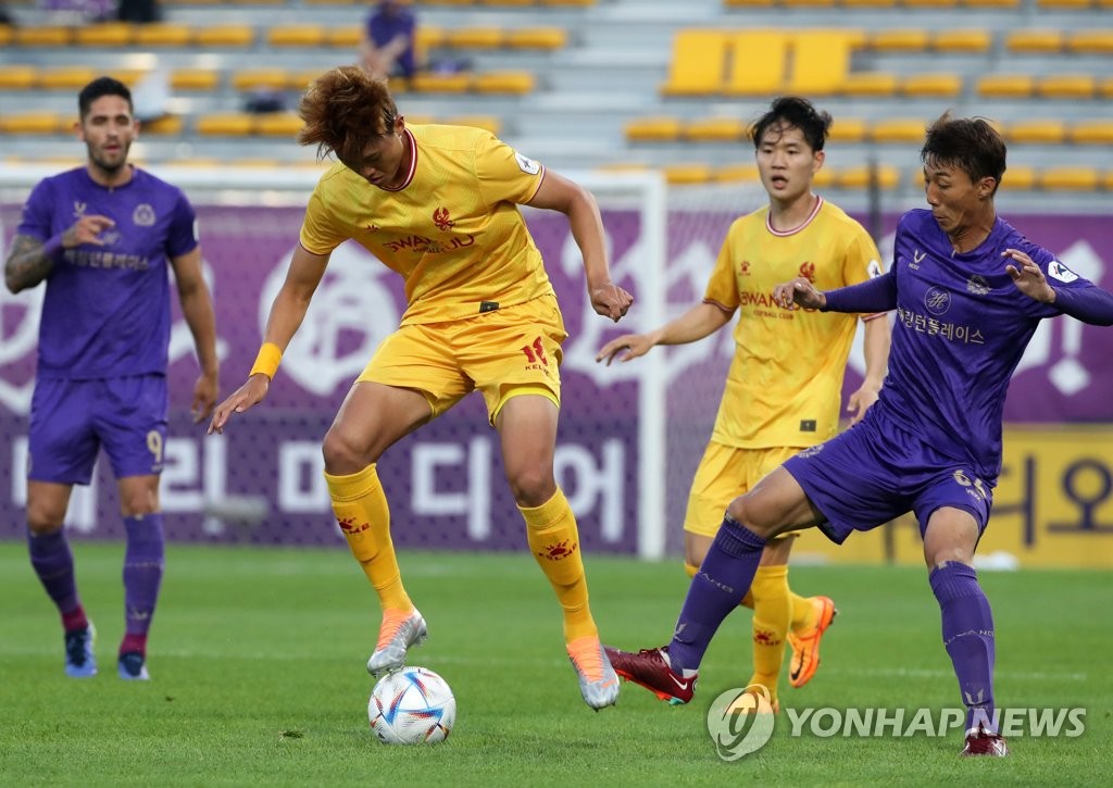 K리그2 광주, 안양 4-0 완파…18경기 만에 전 구단 상대 승리