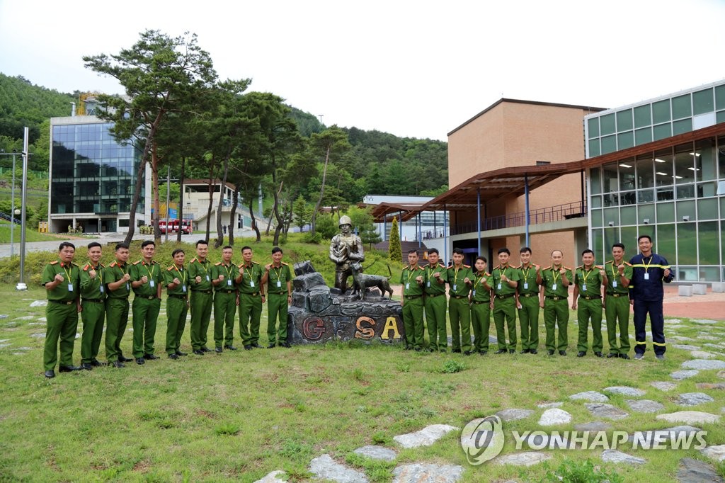 강원소방, 베트남소방에 소방전술·재난대응 시스템 전수