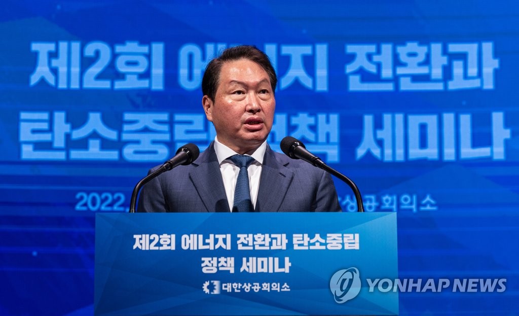 최태원 "에너지·원자재 가격 급변…쇼크에 가까운 우려 상황"(종합)