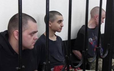 친러 성향 우크라 동부 법원, 참전 국제의용군들에 사형 선고