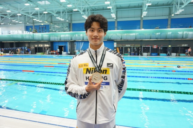 세계선수권 은메달 획득한 황선우 /사진=연합뉴스