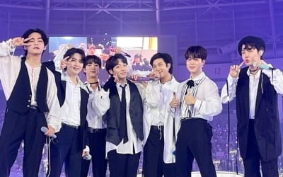 BTS, '활동 1막' 총정리 무대…"행복합니다 사랑합니다" 인사