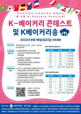 삼육보건대, 외국인 주민 대상으로 제과·제빵 경연대회