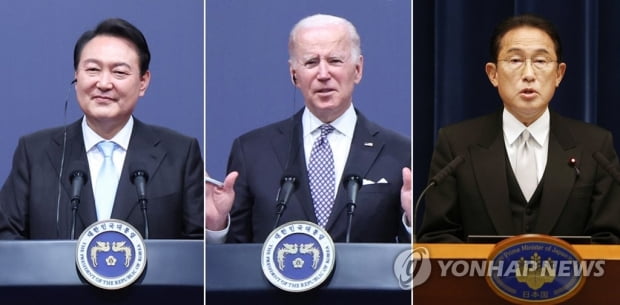 韓国、米国、日本の首脳会談が4年9か月ぶりに…日韓首脳会談がキャンセルされた
