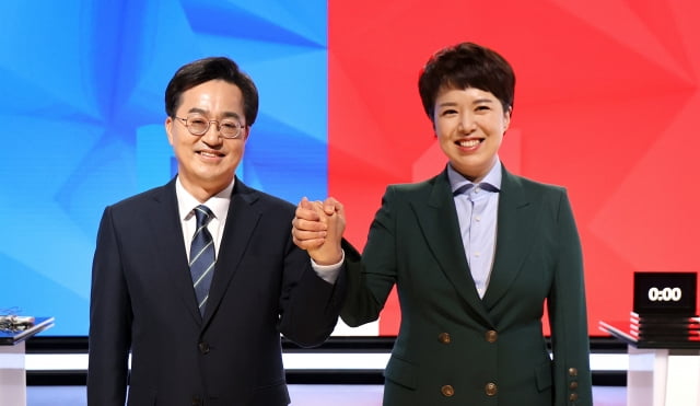 [속보] 경기지사 김은혜 50% vs 김동연 47.93%…개표율 40% 돌파