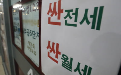 "전셋값 비싸고 물량 없어" 월세살이 빠르게 늘어