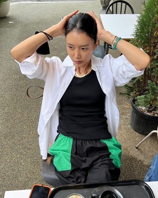 (사진=채정안 SNS)
