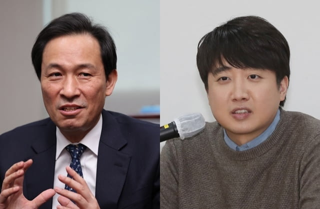 우상호 더불어민주당 비상대책위원장, 이준석 국민의힘 대표. / 사진=연합뉴스