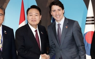 [포토] 尹대통령, 캐나다 총리와 회담