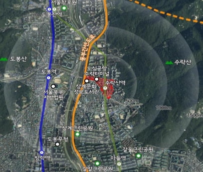 서울 7호선 수락산역 일대 재정비…자연녹지 용도상향해 복합개발 유도