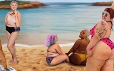 "뚱뚱하면 어때"…스페인 '해변 몸매' 캠페인 눈길