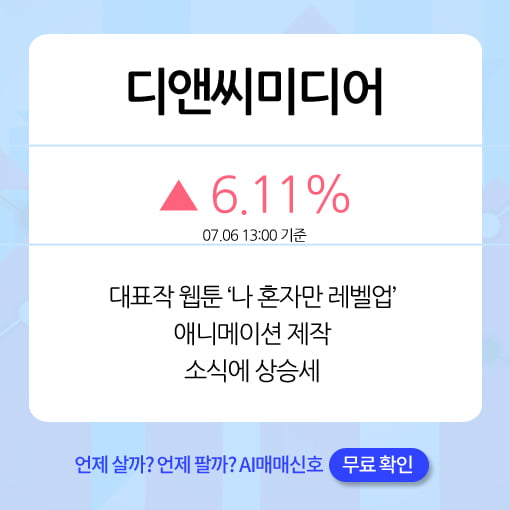 오후장 급등주 PICK 5 - 알비더블유, 현대약품, YG PLUS...