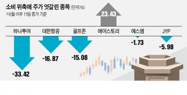 "큰 돈 쓸 때 아냐"…파리 날리는 여행·레저주