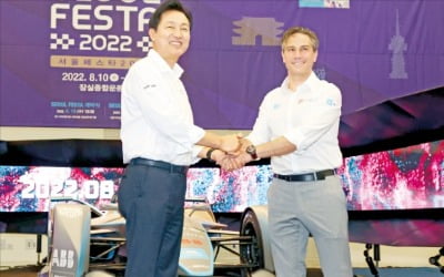 [포토] 전기차 경주 ‘포뮬러E 서울대회’ 개최 