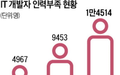 개발자 빨아들이는 IT업계…中企는 속수무책