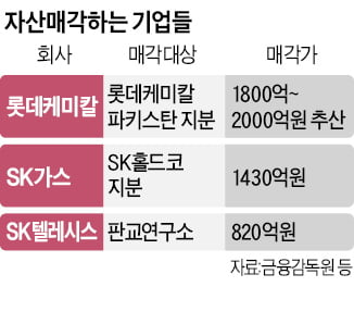 해외 자회사·빌딩…기업들 "일단 팔아 현금 확보하자"