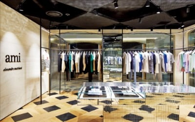 프랑스 패션 브랜드 '아미(AMI)', 롯데백화점 본점에 국내 아홉번째 단독 매장