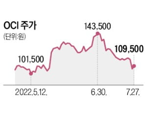 카지노 민회장 급등…슈퍼랠리 탄 OCI