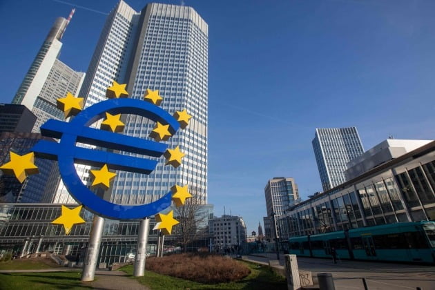 독일 프랑크푸르트에 있는 유럽중앙은행(ECB) 본부. 사진=AFP·연합뉴스