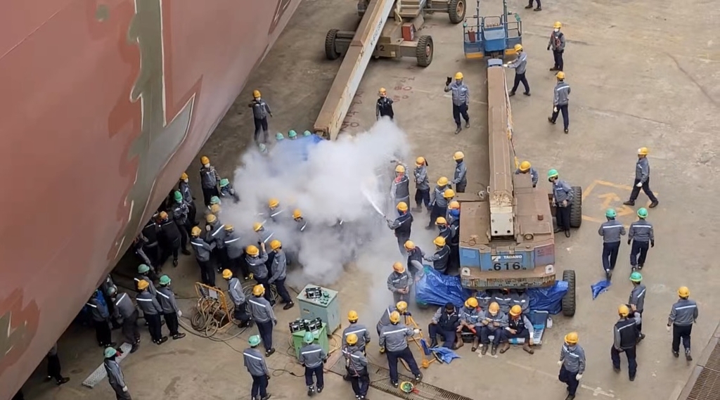 Occupying production vessels and protesting Daewoo Shipbuilding’s subcontracting union, applying for an arrest warrant to the executive department