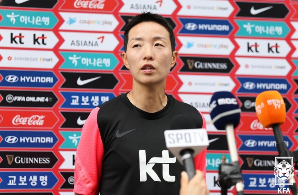 여자축구 '센추리클럽' 김혜리 "나태하게 축구한 적 없다"