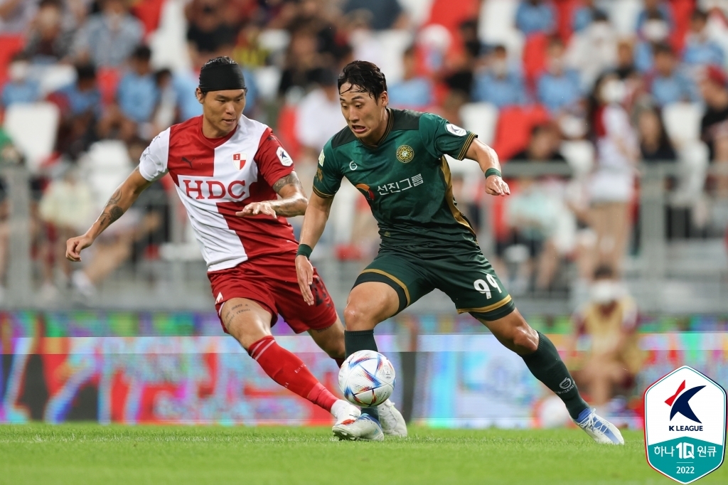 프로축구 K리그2 김포, 부산 3-0 완파하고 7위로 한 계단 상승