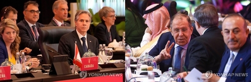 우크라 전쟁 후 첫 G20 외무장관 회의, 성명 없이 빈손으로 끝나(종합)