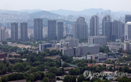 서울 아파트값 낙폭 확대…용산구도 4개월 만에 하락 전환